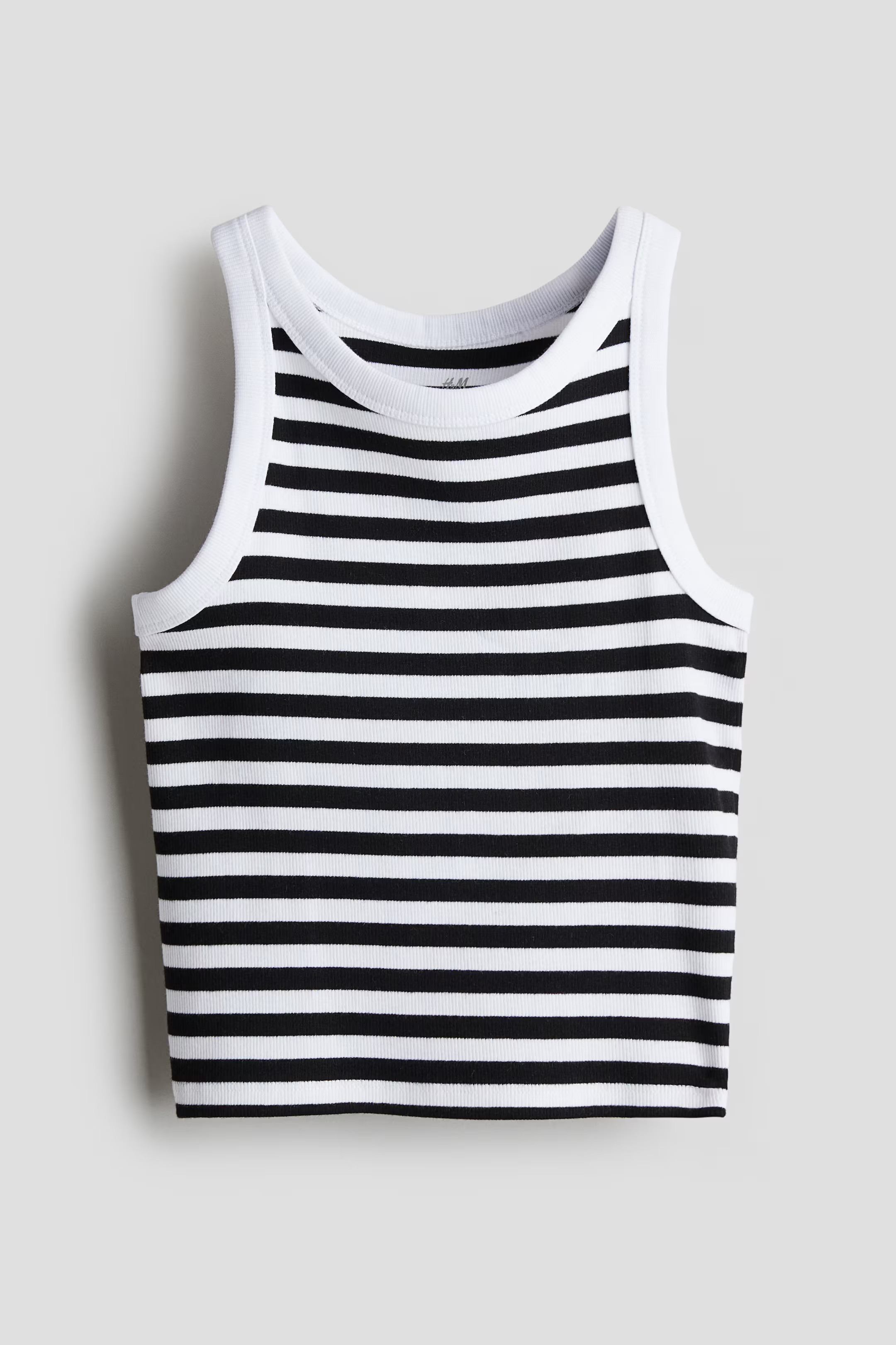Ribbed Cotton Tank Top | H&M (US + CA)