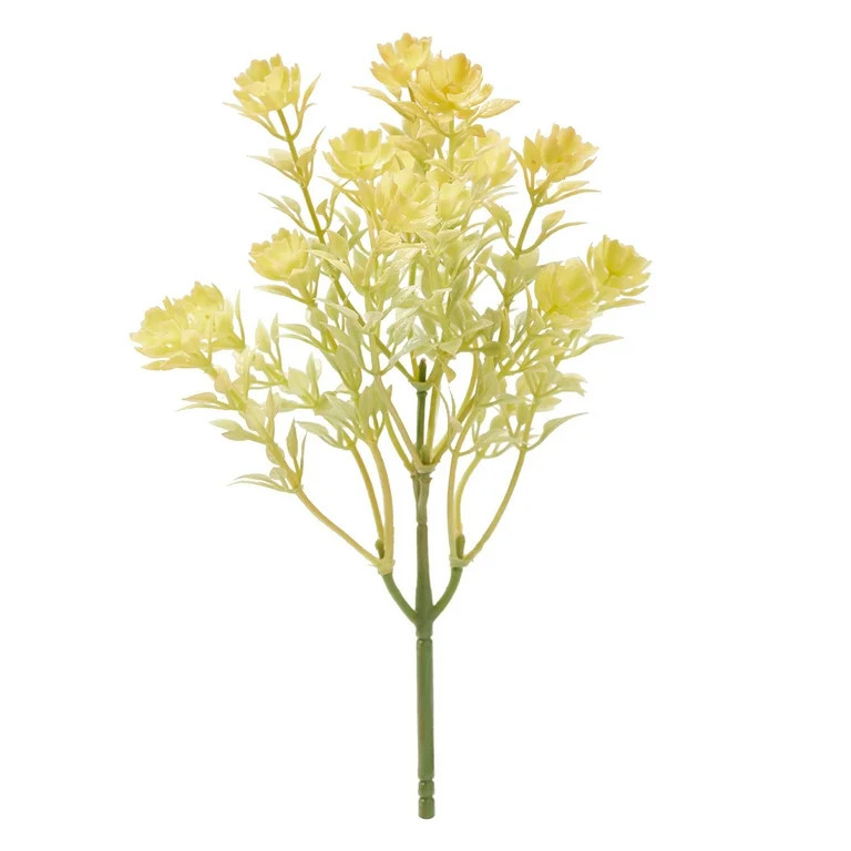 Mainstays Artificial Buttercup Pick 4 inch x 8 inch Yellow | Walmart (US)