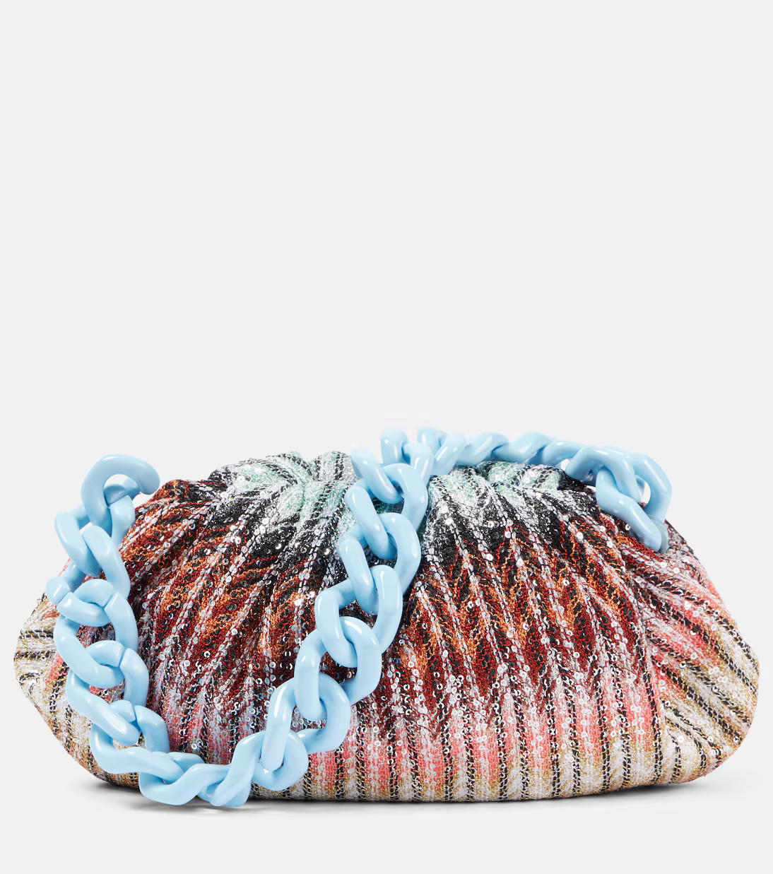 Zig Zag sequined clutch | Mytheresa (UK)