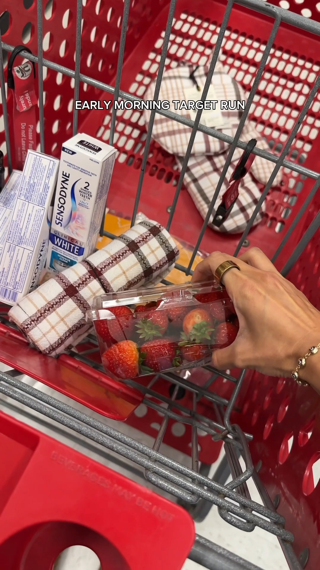 #ad #SensodynePartner Love an early morning @target run. Today I grabbed a few essentials, including @SensodyneUS Clinical White. It whitens without the wince so I get 2 shades whiter teeth + 24/7 sensitivity protection, as shown in 8 week clinical study with twice daily brushing. Have you tried it yet?

Comment SHOP for the @shop.ltk link 

#teethwhitening #SensodyneClinicalWhite #NoWinceWhitening #TargetPartner #Target#liketkit
