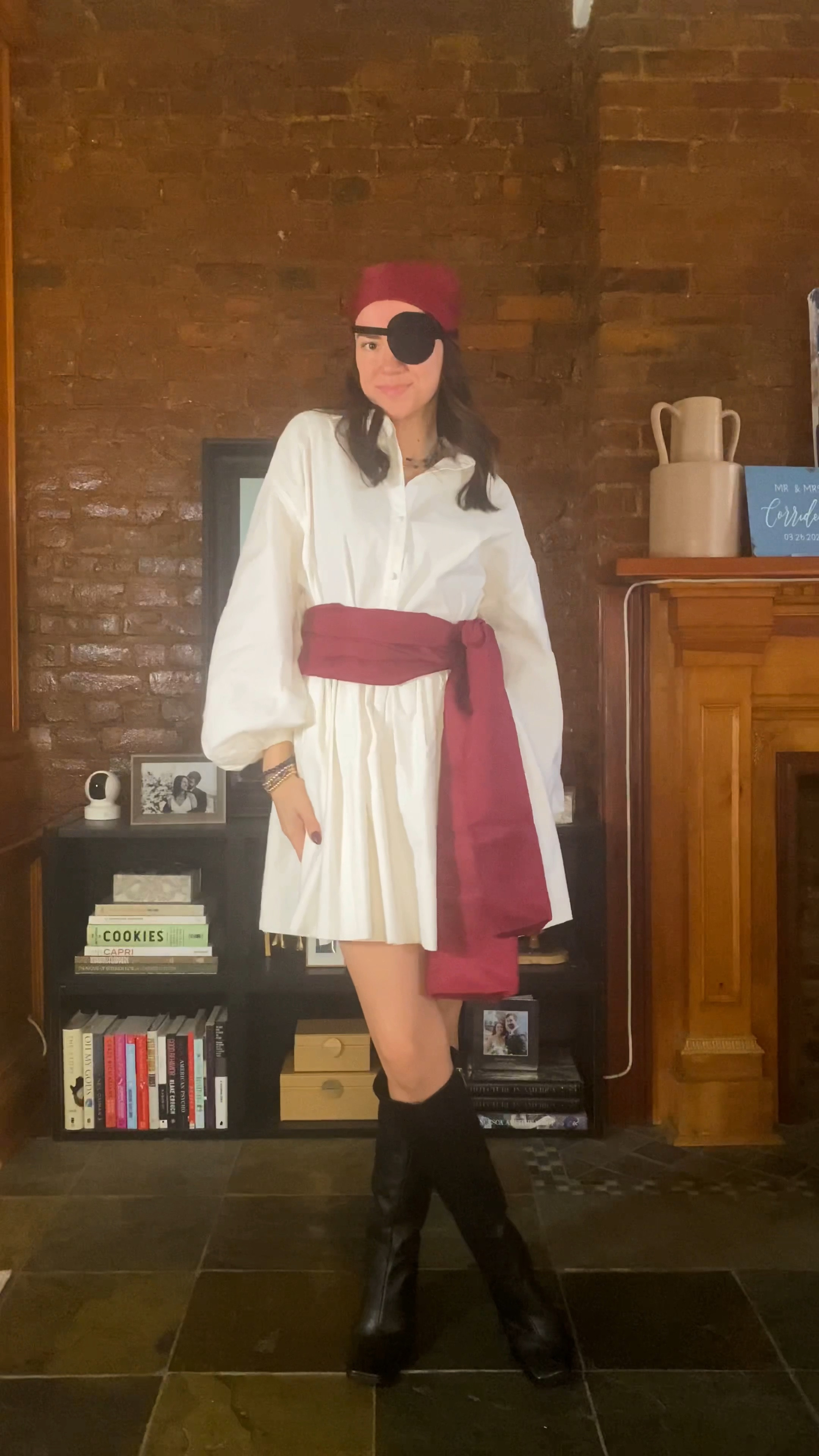 Four easy and classic Halloween costumes for neutral aesthetic girlies 🖤🤎🤍

The best part about these costumes are that the outfit bases are found in my closet! All you have to do is add accessories!

Look 1
Base - 
short white dress + knee high boots
Accessories - 
pirate kit

Look 2
Base -
black spaghetti strap dress + black pointed toe boots
Accessories -
witch kit

Look 3
Base -
oversized western tee + lace slip skirt + cowboy boots
Accessories -
cowboy hat + bandana

Look 4
Base -
black jumpsuit + black mesh flats
Accessories - 
black cat kit

#LTKVideo #LTKHalloween #LTKHoliday