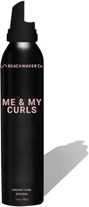 The Beachwaver Co. Me & My Curls Creamy Curl Mousse - For Curl Shine and Definition - Adds Volume... | Amazon (US)