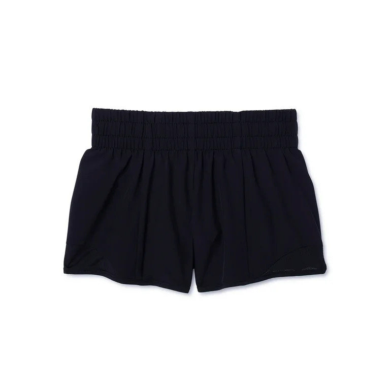 Athletic Works Girls Printed and Solid Active Running Shorts, Sizes 4-18 & Plus - Walmart.com | Walmart (US)
