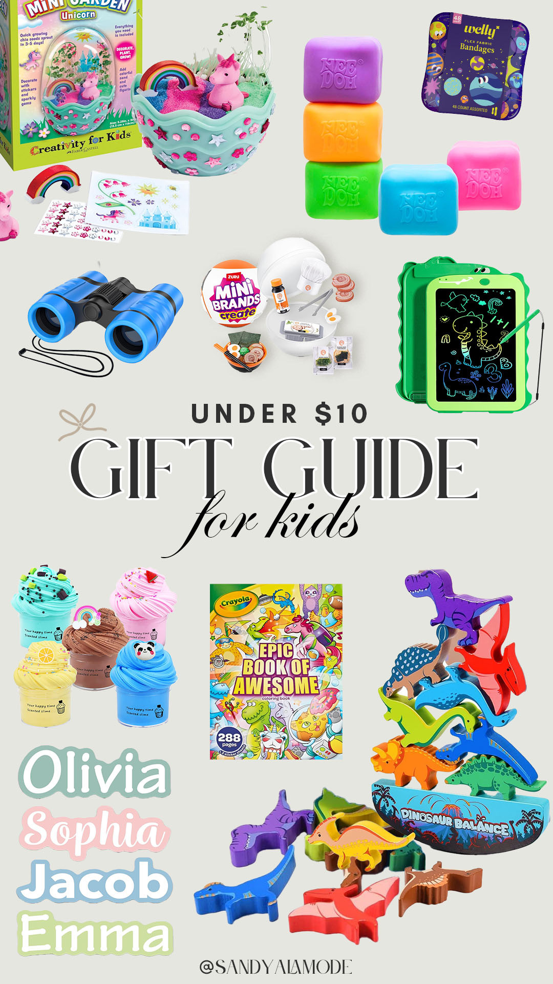 Gift guide for kids under $10 // stocking stuffers 

#LTKGiftGuide #LTKKids