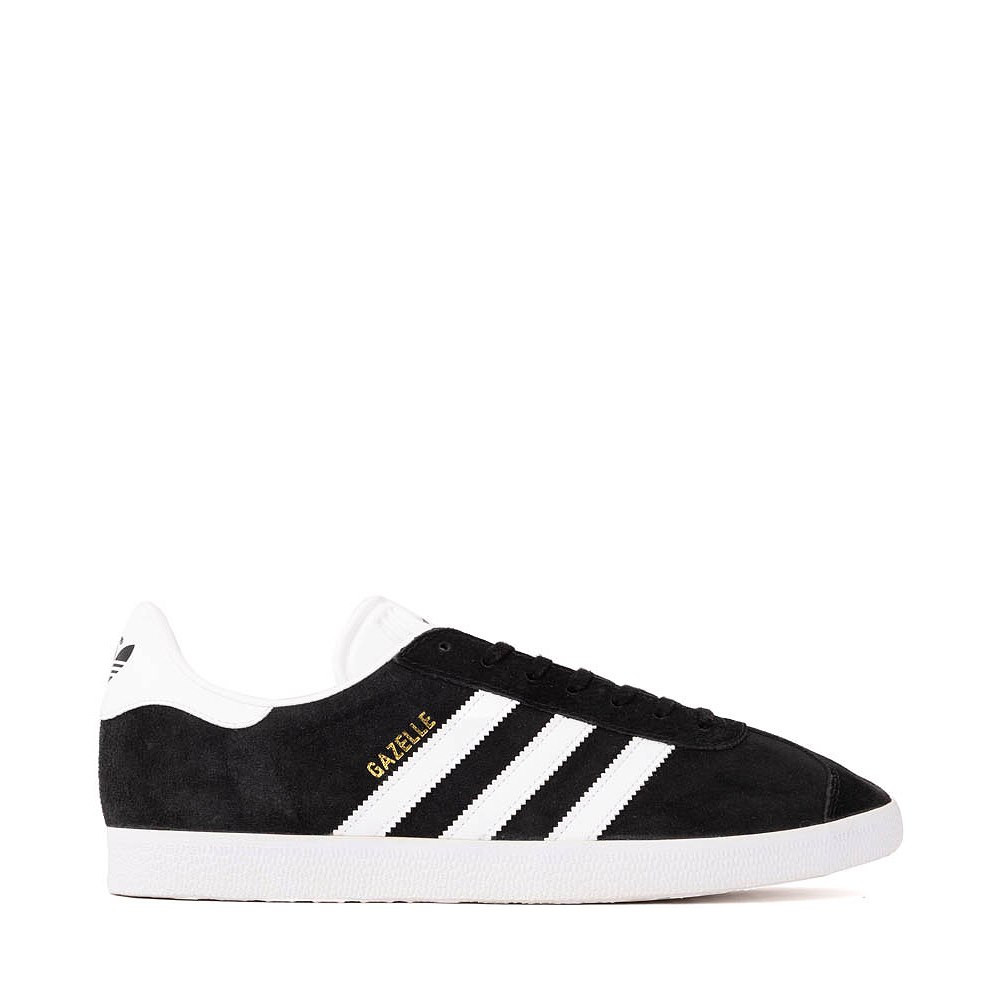 Mens adidas Gazelle Athletic Shoe - Black / White | Journeys