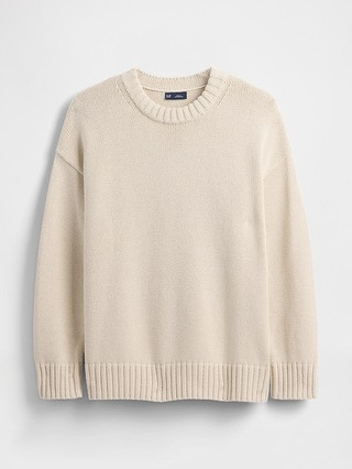 100% Cotton Oversized Sweater | Gap (CA)