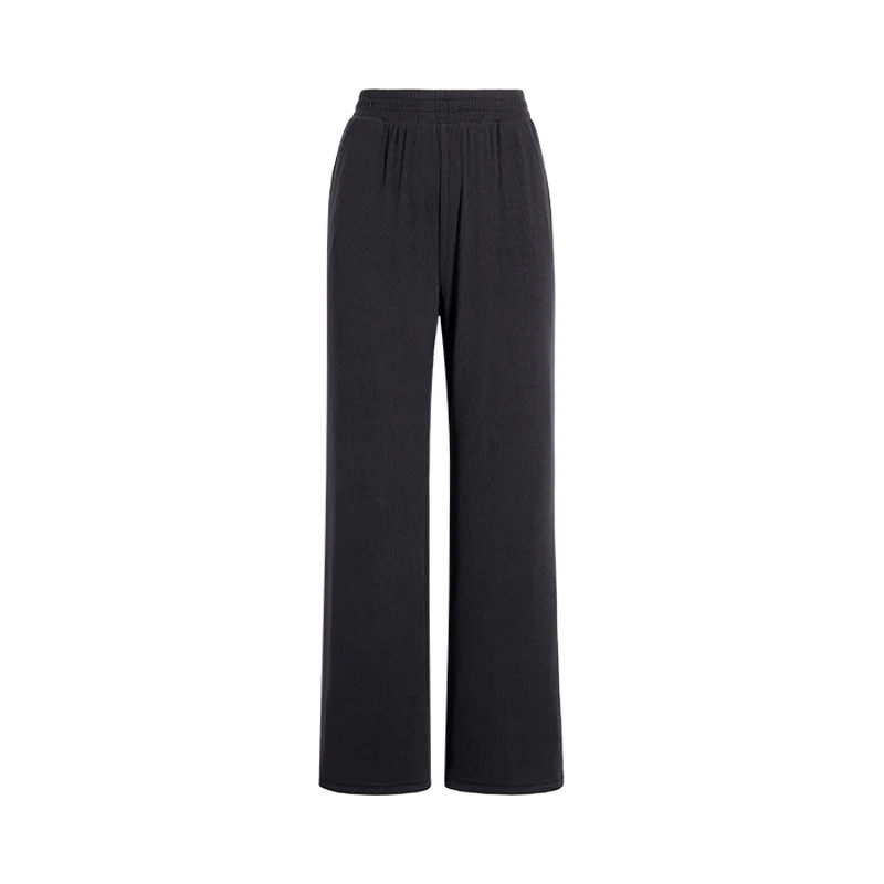 Slinky Rib Wide Leg Pant | nuuds