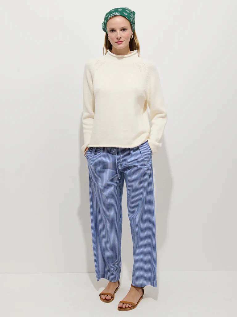 Hudson Striped Pant In Poplin | Alex Mill