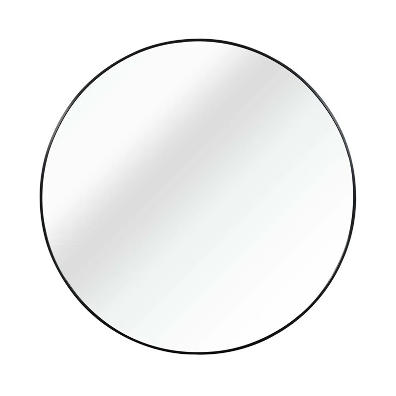 Hermien Aluminum Alloy Wall Mirror | Wayfair North America