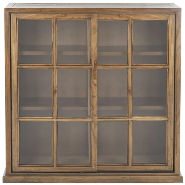 Fayette 40.2" H x 39" W Solid Wood Standard Bookcase | Wayfair North America