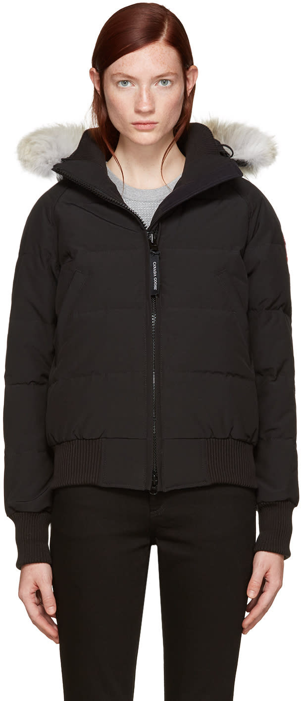 Canada Goose Black Down Savona Jacket | SSENSE