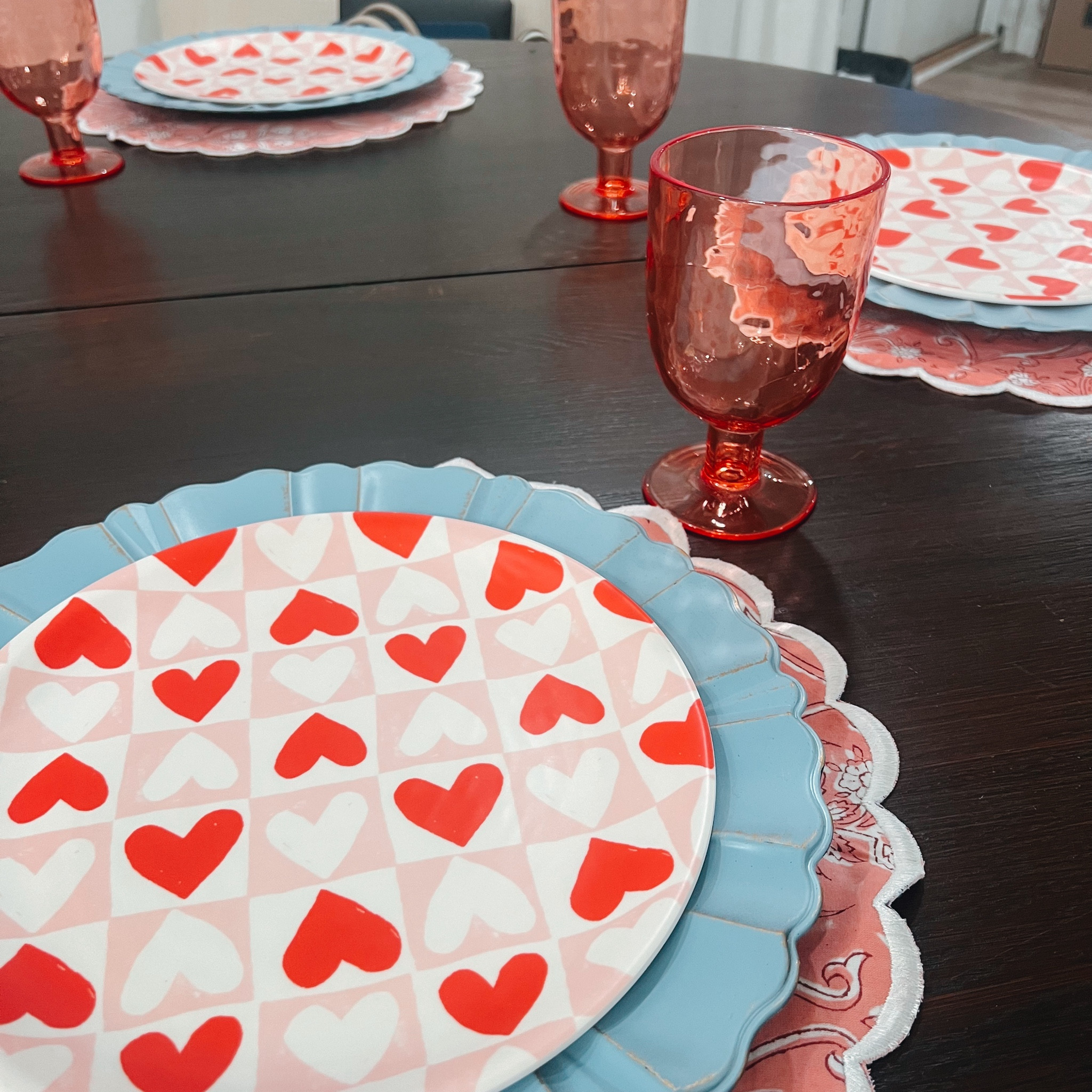 Goodbye Christmas helloooooo Valentine’s day!! Couldn’t resist decorating for V Days when I saw the e $3 plates and cups!! 

#LTKfindsunder50 #LTKSeasonal #LTKhome