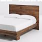 Anton Solid Wood Bed | West Elm | West Elm (US)
