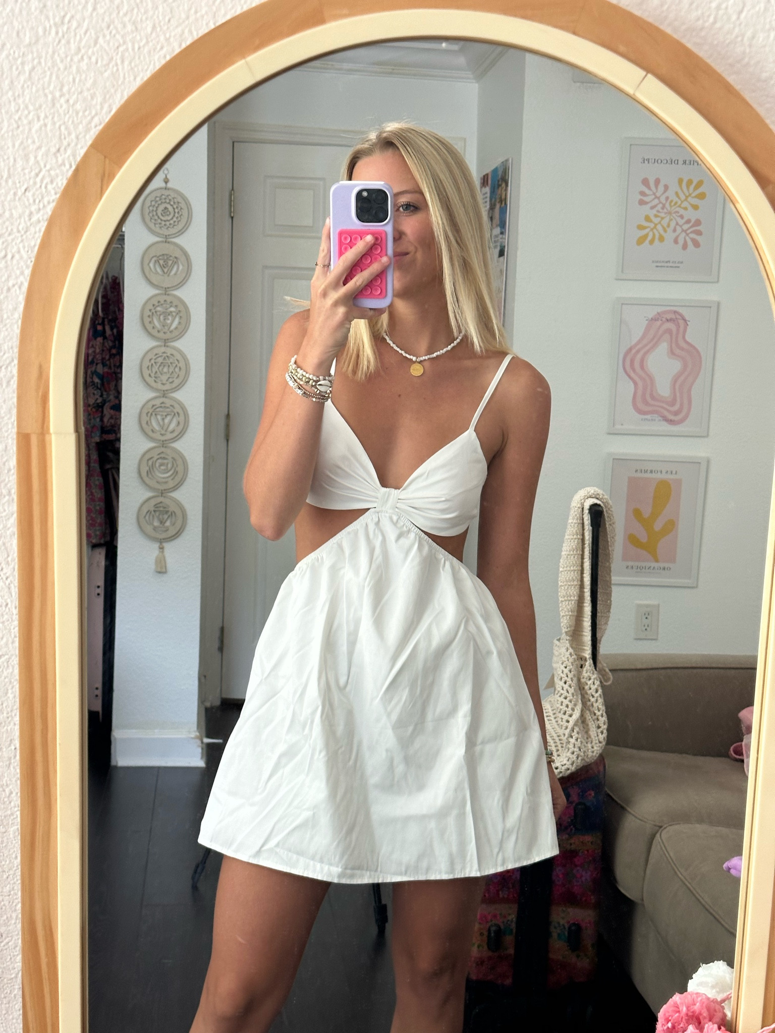 This white mini dress>>> wearing a size us 0 in all the beginning boutique dresses 

#LTKtravel #LTKparties #LTKeurope