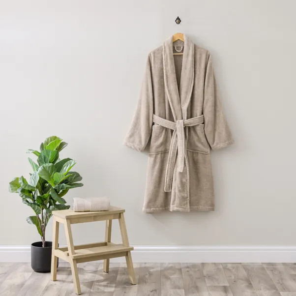 Egyptian Cotton Robe | Dunelm