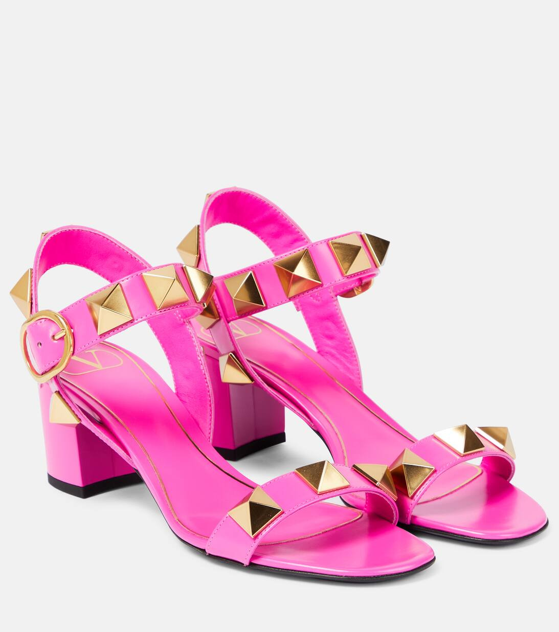 Roman Stud leather sandals | Mytheresa (US/CA)