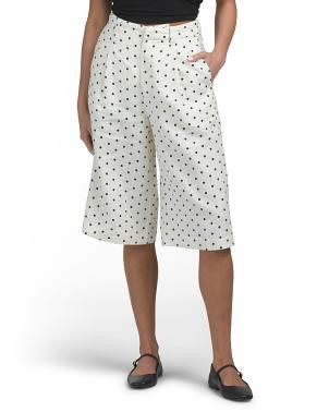 Linen Hepburn Bermuda Shorts | TJ Maxx
