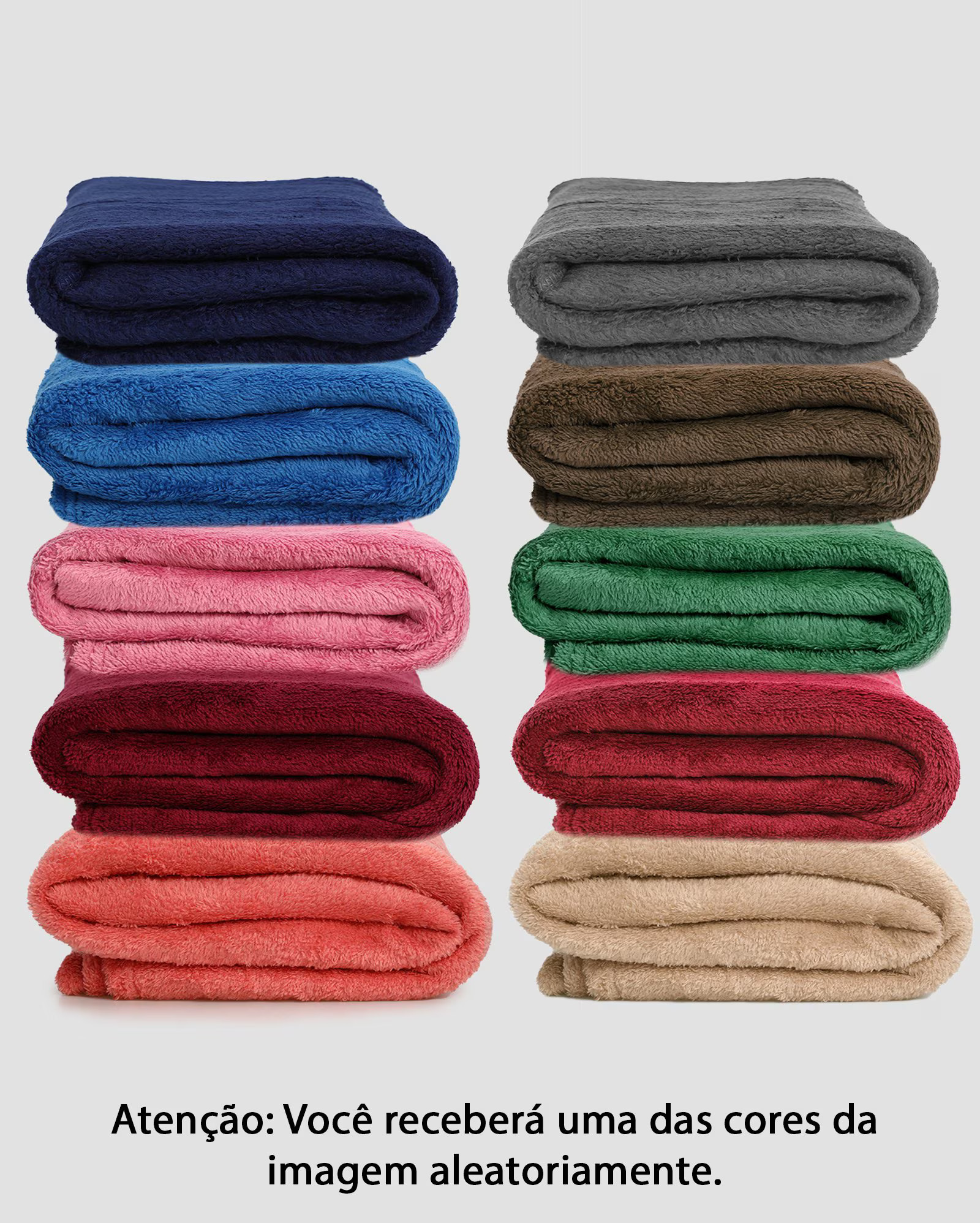 Manta de casal lisa cores sortidas | Casa Riachuelo | Riachuelo (BR)