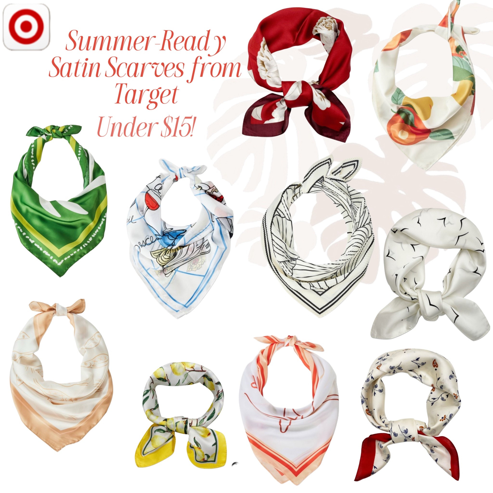 Here are 10 stylish satin scarves under $15 that are perfect for summer #Target #bandana 

#LTKSeasonal #LTKSummerEdit #LTKStyleTip