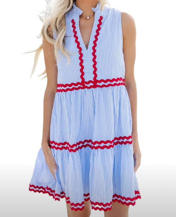 Fourth of July - this is adorable and will always be a classic look 


#amazon #july4th #ricracdress #seersuckerdress #summeroutfit #dress #vacationoutfit #summerdatenight

#LTKWorkwear #LTKU #LTKSeasonal #LTKFindsUnder50 #LTKOver40