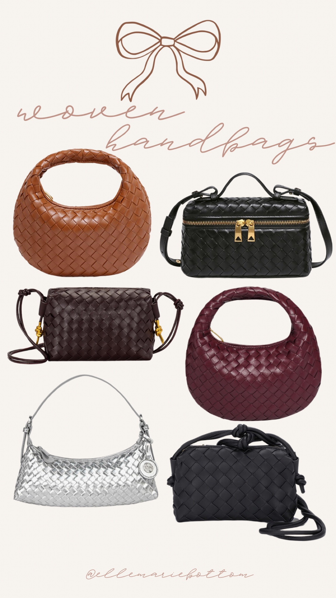 Woven leather handbags from Amazon 

#LTKCyberWeek #LTKFindsUnder50 #LTKHoliday