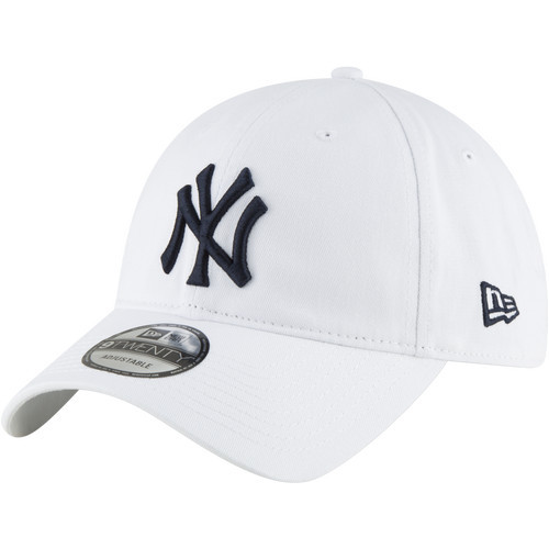 New Era Mens New York Yankees New Era Yankees 9Twenty Core Classic Replica Cap - Mens White/Navy Size One Size | Champs Sports
