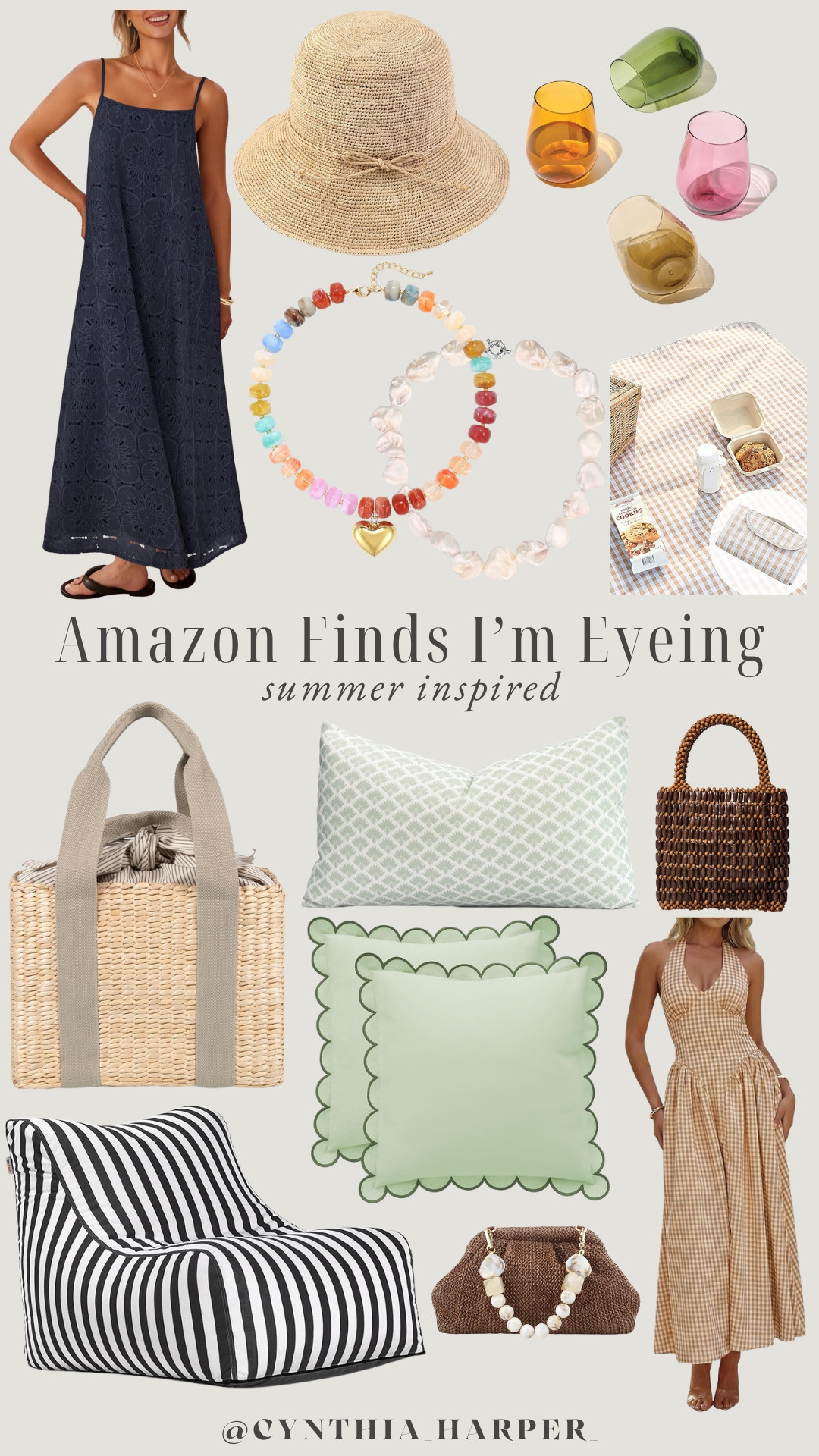 Summer-inspired finds all from Amazon ☀️ #LTKSummer #AmazonFinds #SummerStyle 

 