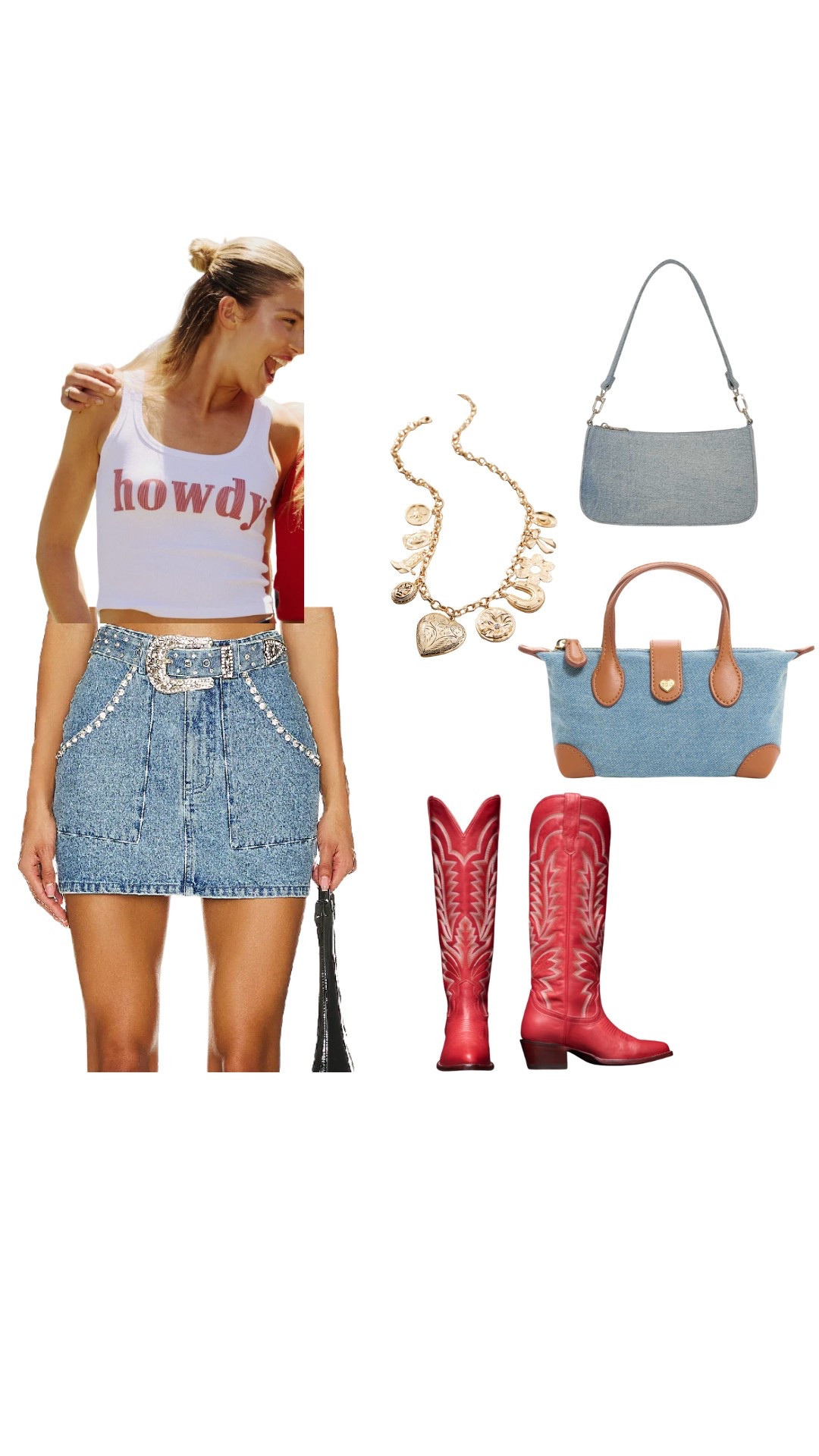 Stagecoach and festival season outfit idea! 

#LTKFindsUnder100 #LTKFestival #LTKStyleTip