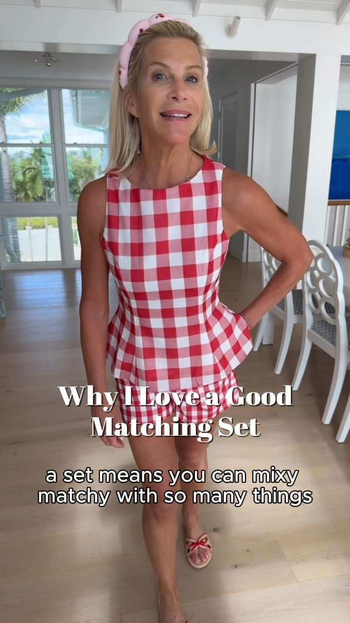 I didn’t think I was going to like this, and now I think it’s the cutest thing.
I love how you can wear it together or mix it with everything else you already own. 

 #LTKdayinmylife #LTKootd