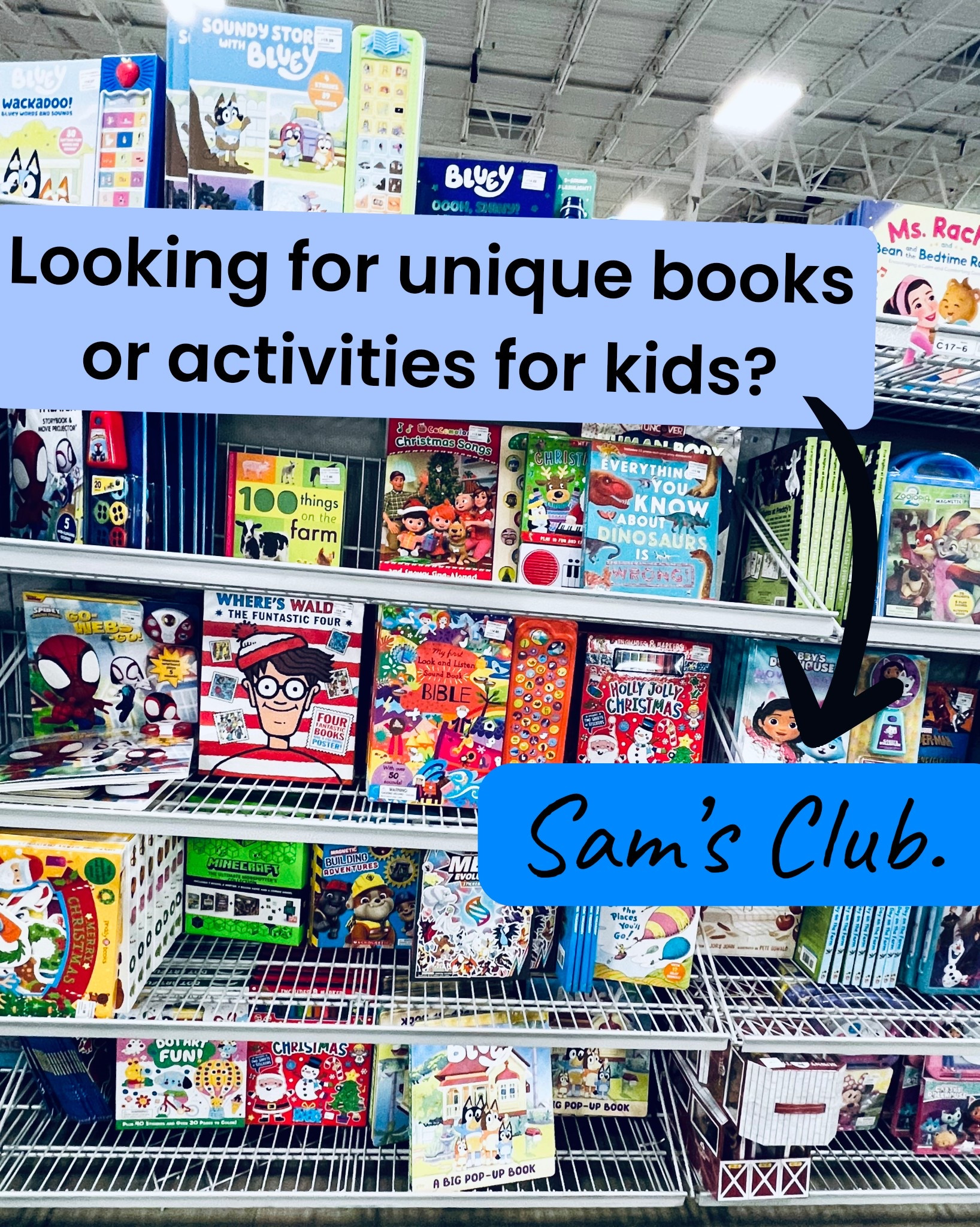 best kids books and kids activities at Sam club. + Majority of the time, you can’t really find them anywhere else. Busy books, Lego books, magnet book, sound books, etc. Sam’s Club kids books are just superior 🥰

#Kidsbooks #screenfree #kidsactivities #Sensoryplay #autismmom #LTKfinds

#LTKGiftGuide #LTKKids #LTKmomlife