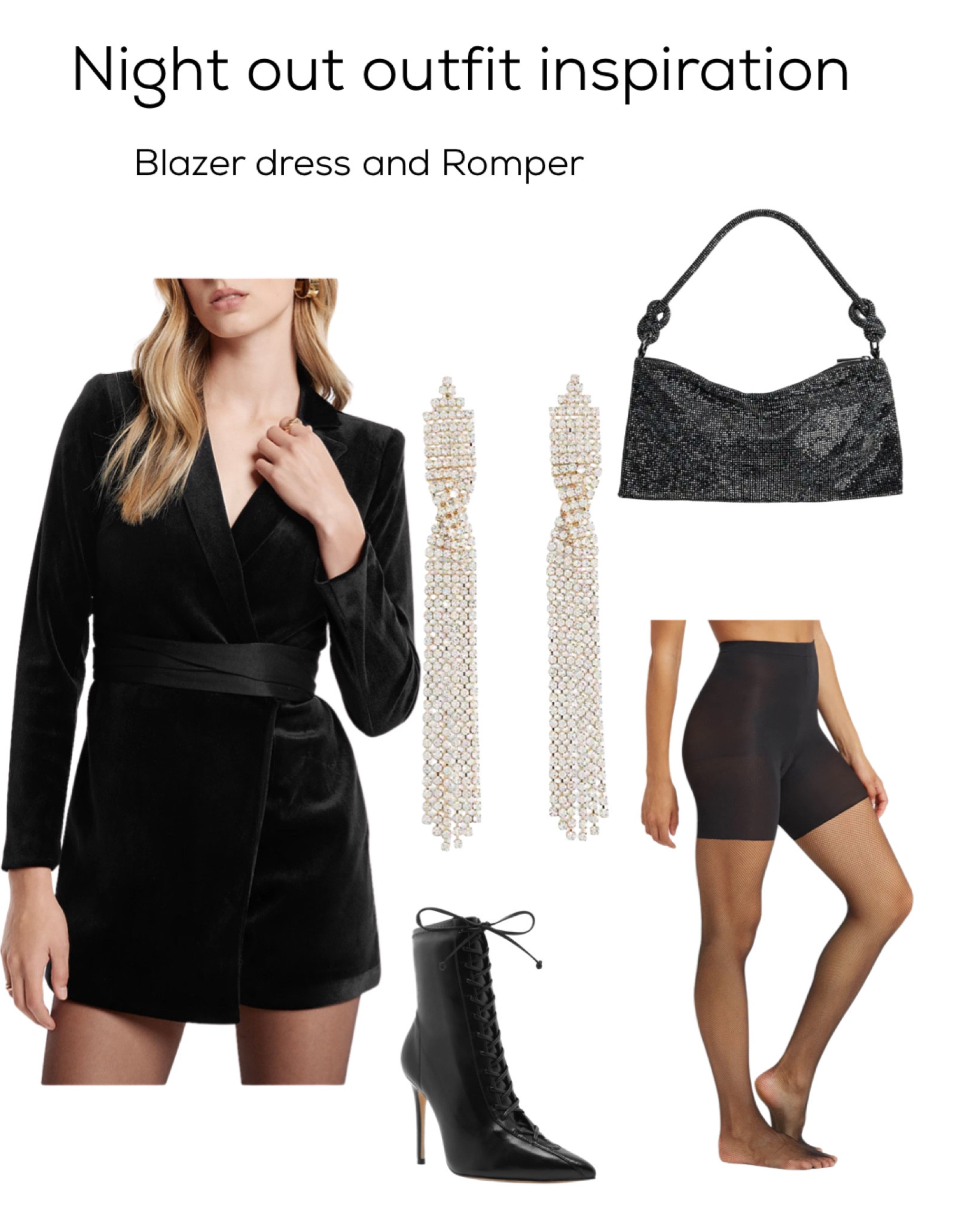 Express outfit 
Spanx stockings 


#LTKHoliday #LTKunder100 #LTKunder50