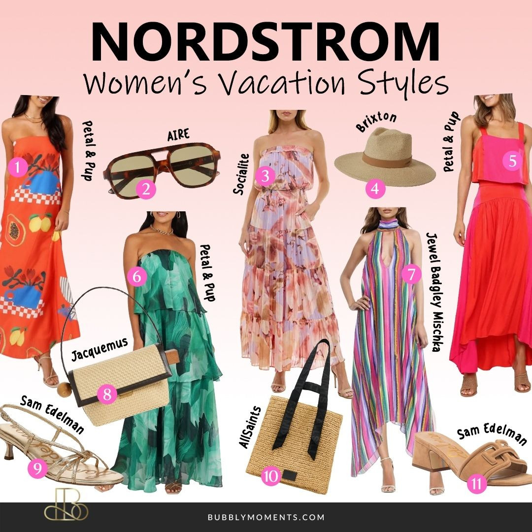 Vacation season is here, and I’ve found the ultimate wardrobe staples to elevate your getaway style! ✈️☀️ Whether you're lounging on the beach, strolling through tropical streets, or enjoying a cozy dinner by the water, these Nordstrom vacation essentials will have you looking effortlessly chic. From stylish swimsuits and breezy cover-ups to comfy sandals and the perfect sun hat, I’ve curated a collection that combines comfort and elegance, so you can look and feel amazing all vacation long. 🌴✨ Don't miss out—shop these must-have pieces now and get ready for your next adventure. Your vacation wardrobe is about to get a serious upgrade! 🌊👜

#LTKStyleTip #LTKTravel #LTKSwim #VacationStyle #NordstromFinds #SummerWardrobe #TravelStyle #BeachVibes #VacationOutfits #ResortWear #ChicTravel #VacationEssentials #NordstromStyle #TravelMustHaves #SummerFashion #TravelLooks #TropicalGetaway #BeachReady #OutfitInspo #ChicAndComfy #TravelFashion #VacationReady #AmazonFashion #Fashionista #WanderlustStyle #SummerTravel #StyleGoals 

 