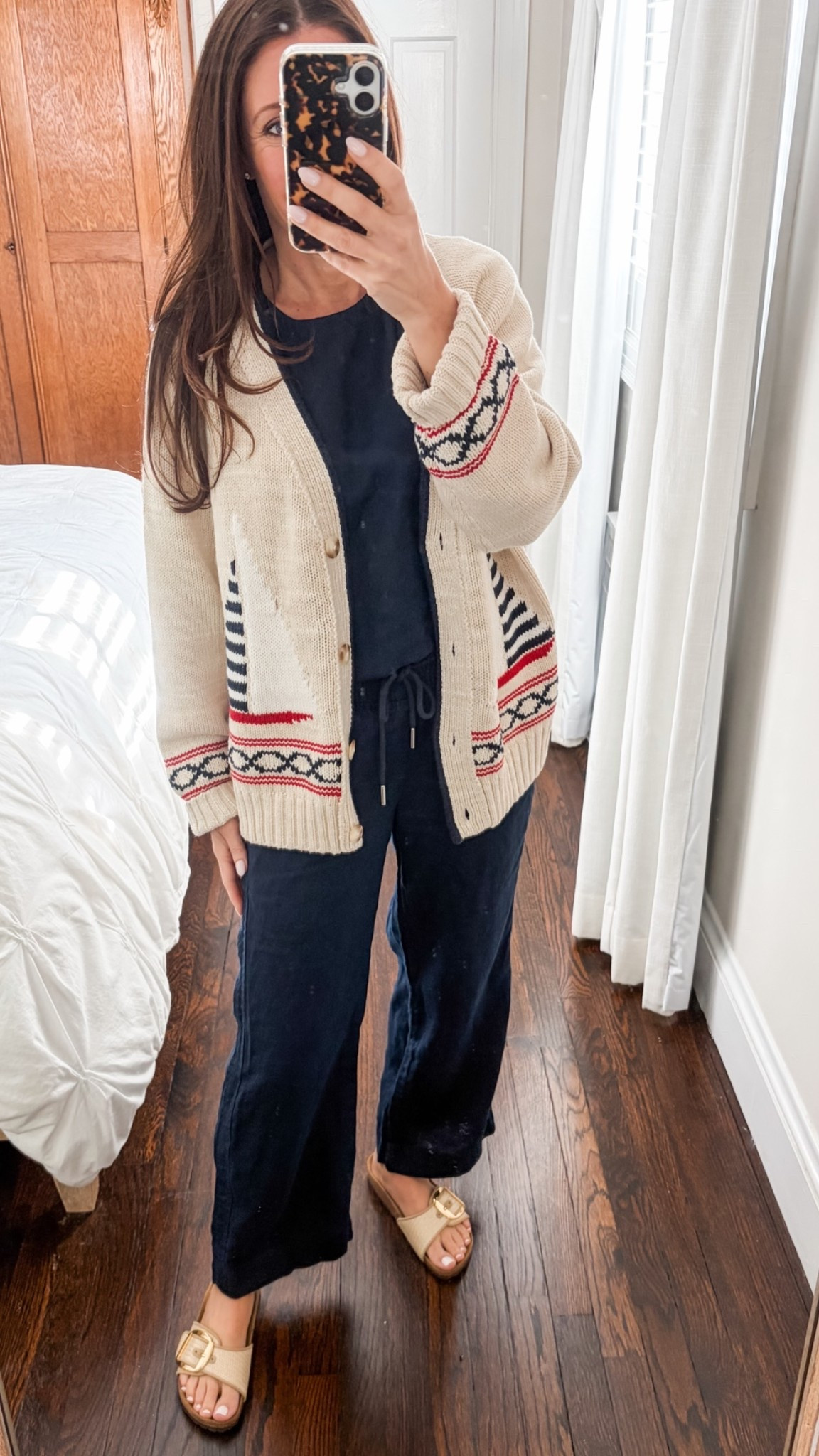 Cozy nautical sweater from Abercrombie.  I am wearing an xxs.

#LTKootd #LTKPetite #LTKOver40