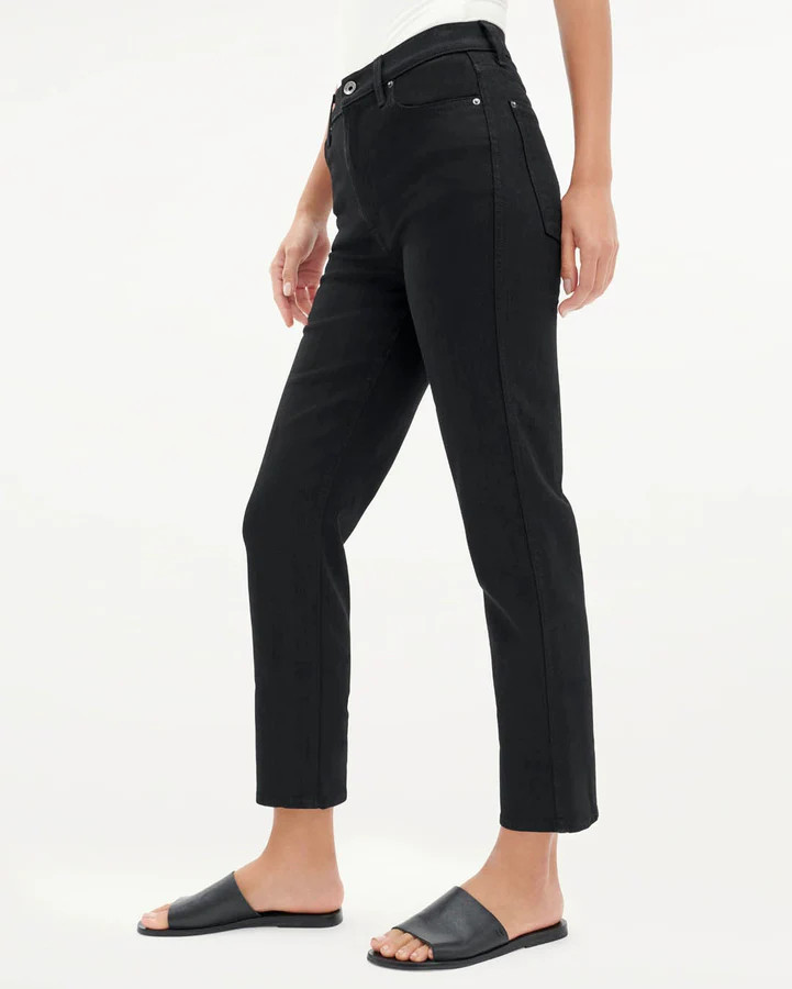 High Waist Crop Straight Jeans | Splendid