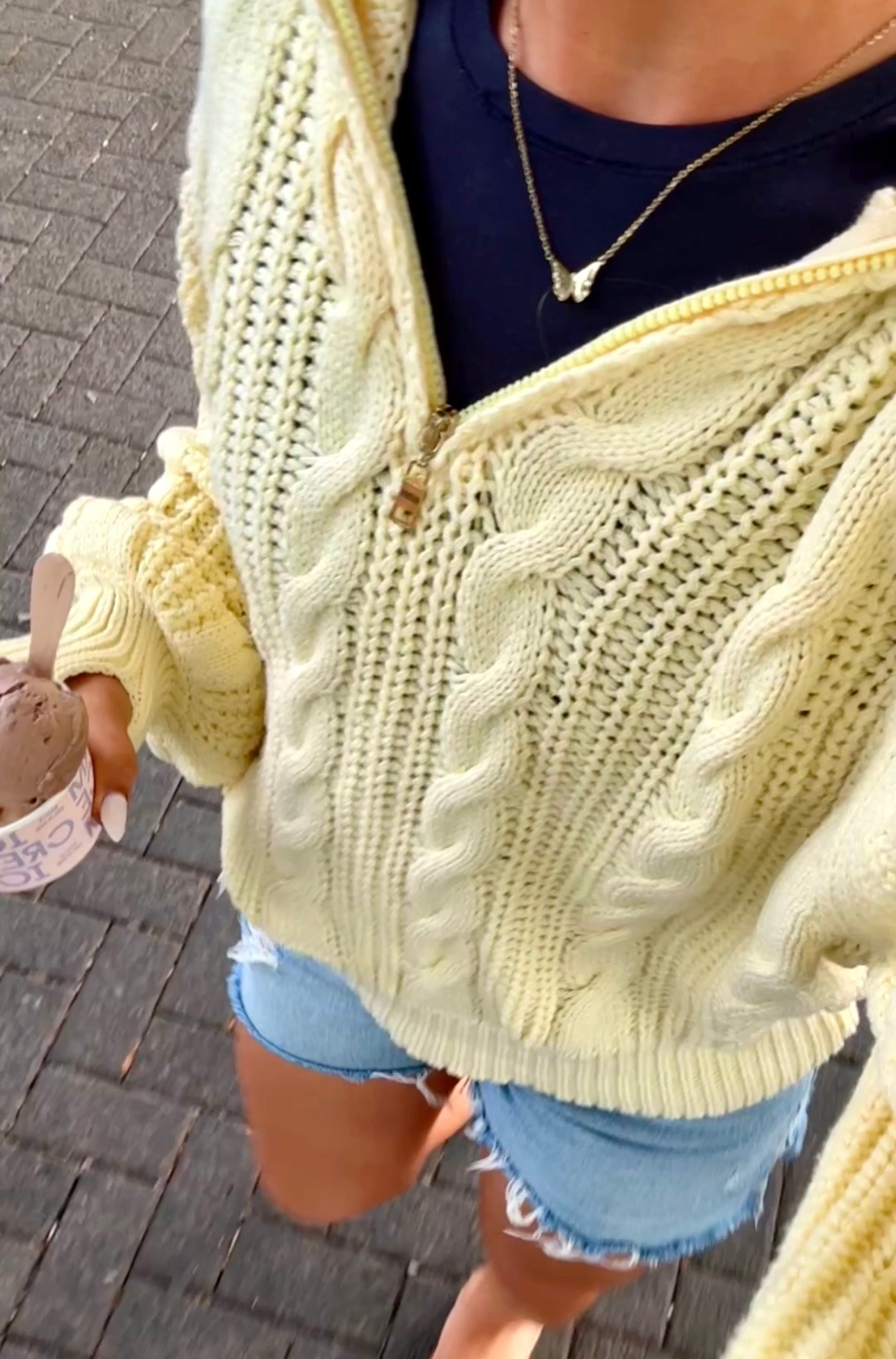 New favorite sweater 💛🌙🌼 wearing a small - it’s naturally oversized but size up for an even baggier fit 

#LTKTravel #LTKSpringSale #LTKSeasonal