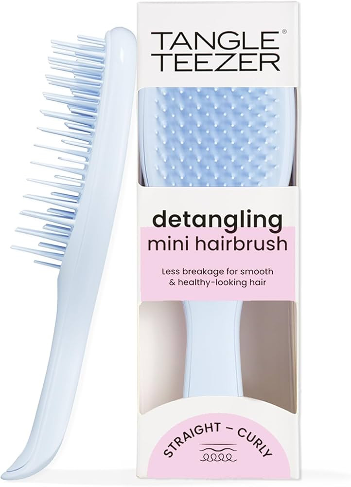 Tangle Teezer Ultimate Detangler Hairbrush, Eliminates Knots & Reduces Breakage, Mini Hair Brush ... | Amazon (US)