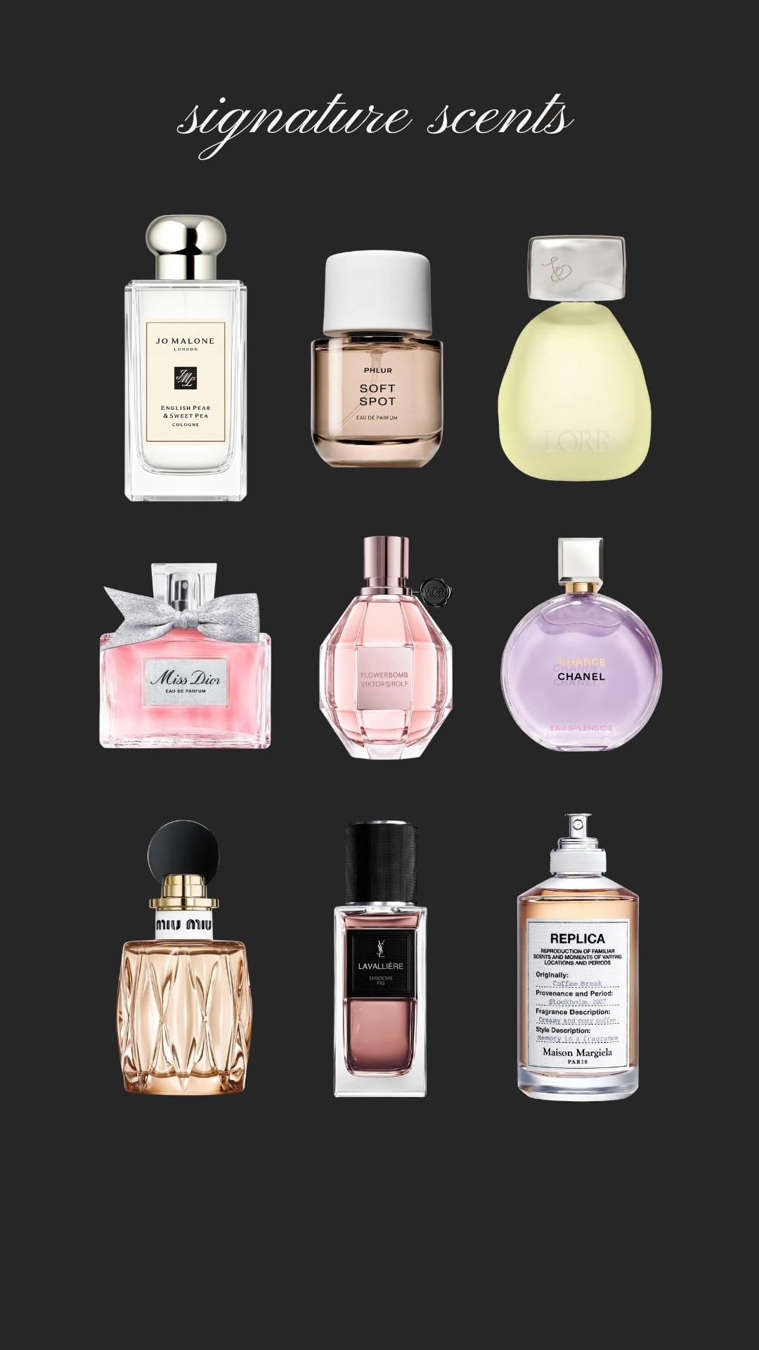 signature scents 

#LTKBeauty #LTKSaleAlert #LTKGiftGuide