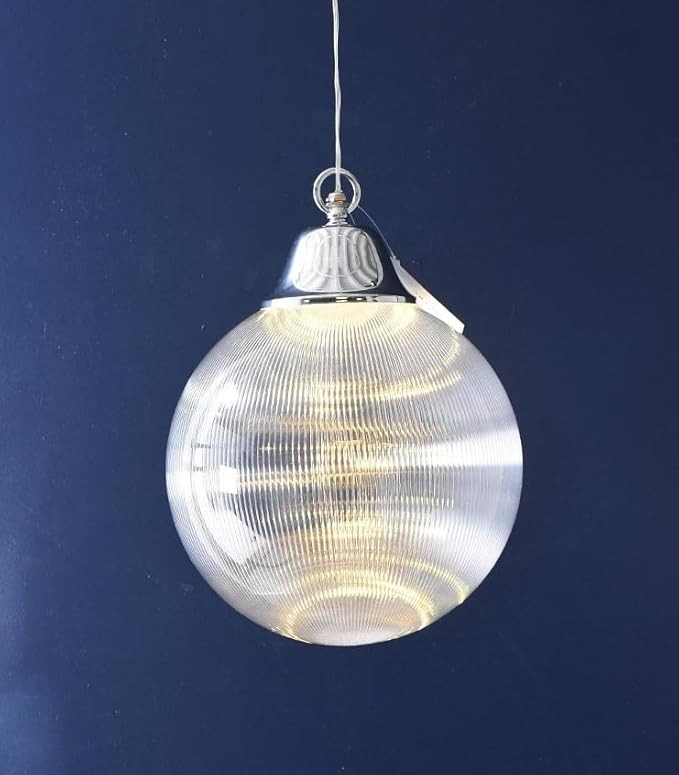 10" Lighted LED Borealis Ball - Warm White LED Christmas Ornament | Amazon (US)