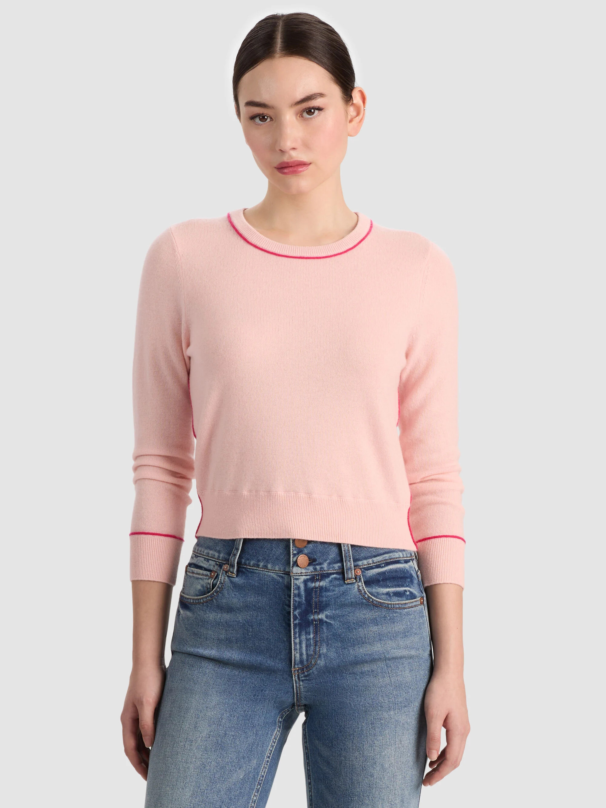 CAROLANN CASHMERE PULLOVER | Alice + Olivia