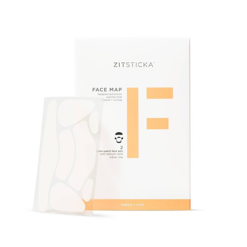 ZitSticka Face Map Targeted Extraction Hydrocolloid Pimple Patch - 14ct | Target
