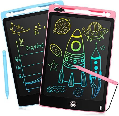 2 Pack LCD Writing Tablet, Electronic Drawing Writing Board, Erasable Drawing Doodle Pad, Toy for... | Amazon (US)