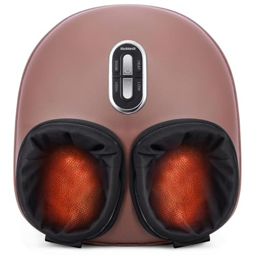 Nekteck Shiatsu Foot Massager Machine with Heat, 2026 Upgraded Air Compression Deep Kneading Therapy Feet Massager, Improve Blood Circulation and Foot Wellness, Massage Tools FSA Eligible HSA Eligible | Amazon (US)