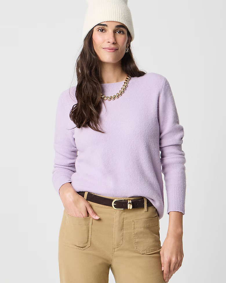 Crewneck sweater in extra-soft yarn | J.Crew Factory