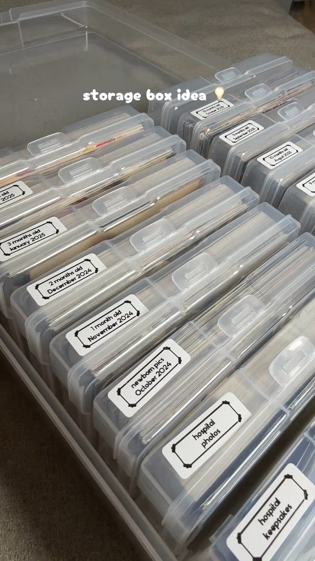 Memory box idea 💡 

#LTKmomlife #LTKBaby #LTKBump