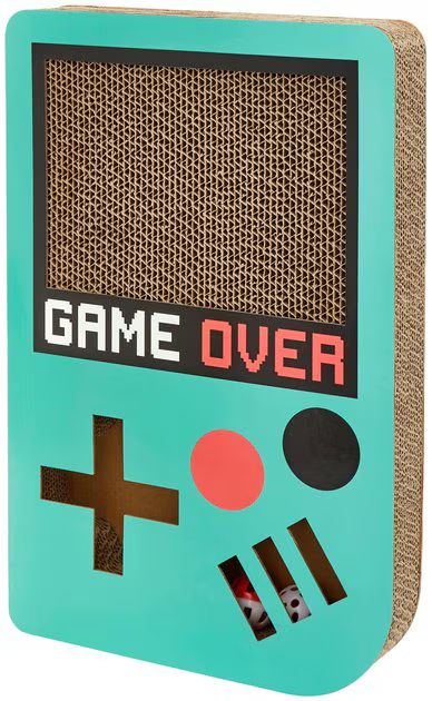 FRISCO Retro Game Over Scratcher Cat Toy - Chewy.com | Chewy.com