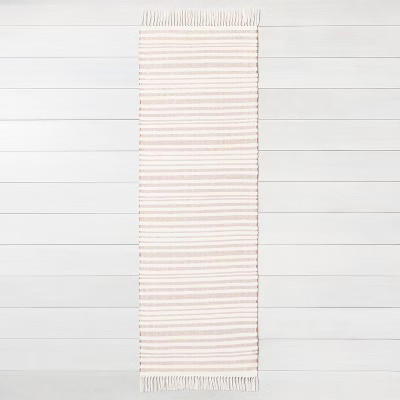 Stripe with Fringe Area Rug - Hearth & Hand™ with Magnolia | Target