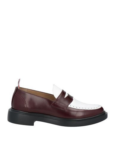 Thom Browne Man Loafers Burgundy Size 6.5 Leather | YOOX (US)