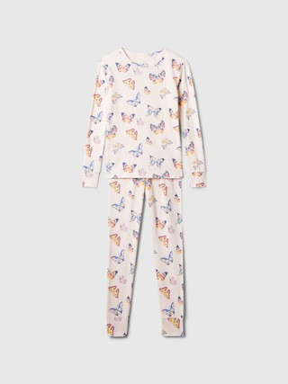 Kids Organic Brushed Cotton PJ Set | Gap (US)