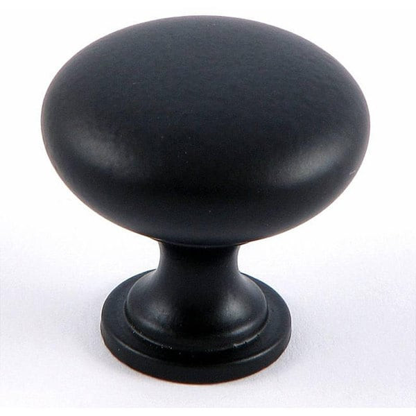 Stone Mill Matte Black Round Cabinet Knobs (Pack of 10) | Bed Bath & Beyond