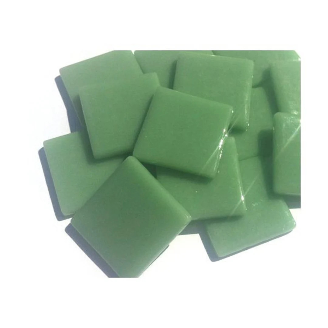 Meadow Green Ottoman pate De Verre Glass Mosaic Tiles, 1 25mm Square Available in Quantities of 2... | Etsy (US)
